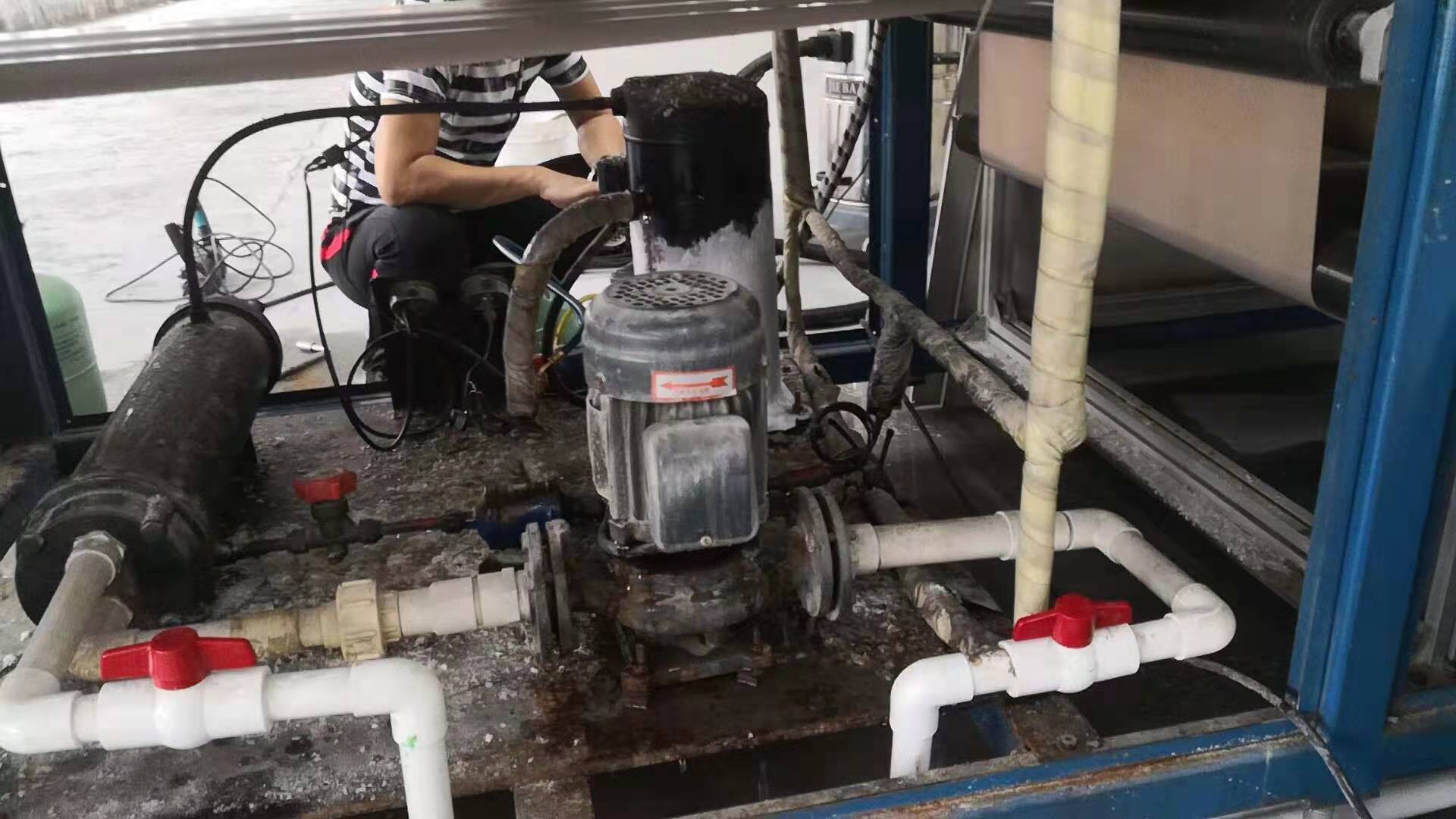 虎門超低溫制冷設備維修現(xiàn)場